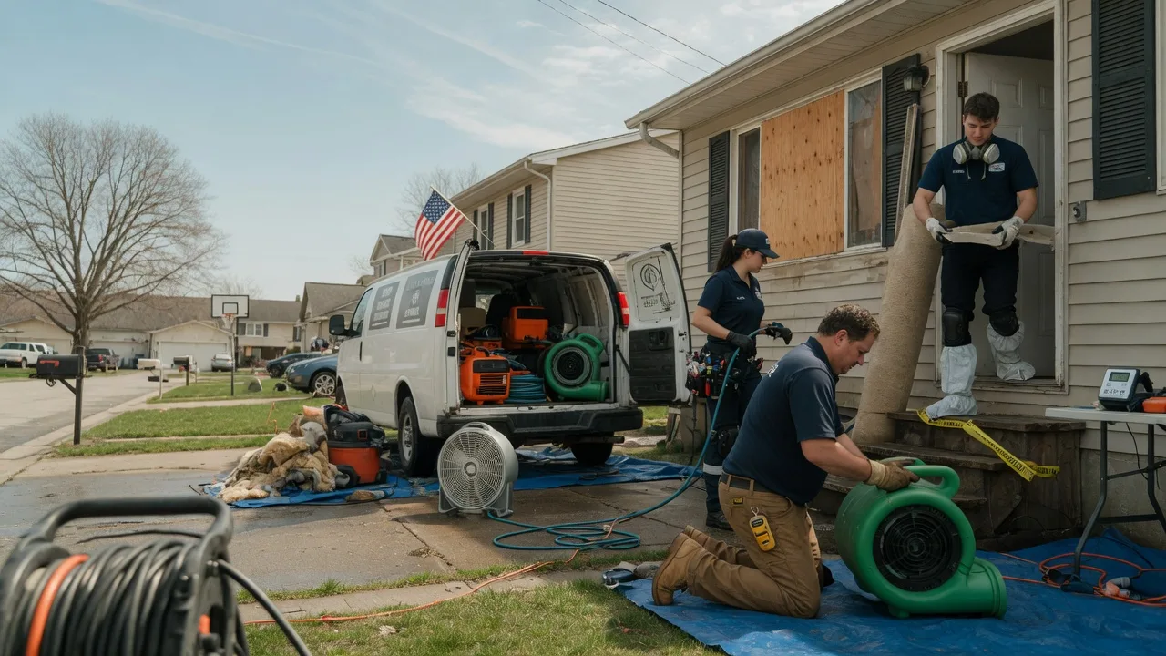 Water Damage Restoration in Grammer, IN near me